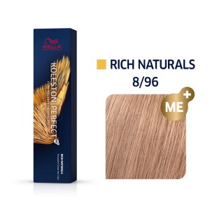 Wella Professionals Koleston Perfect 8/96 Ξανθό ανοιχτό ιριζέ βιολέ βαφή μαλλιών, 60ml