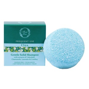Fresh Line Cleo Solid Shampoo Κλειώ Στερεό Σαμπουάν για Ευαίσθητο Τριχωτό, 70gr