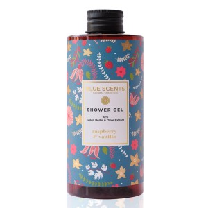 Blue Scents Shower Gel Αφρόλουτρο Σώματος Βατόμουρο & Βανίλια, 300ml