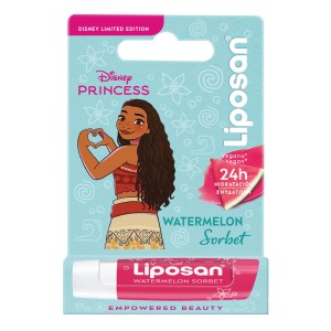 Liposan Disney Limited Edition Ενυδατικό Balm Χειλιών Σορμπέ Καρπούζι, 4.8g