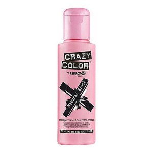 Crazy Color Semi Permanent Hair Color Ημιμόνιμη Βαφή Natural Black (Νο32), 100ml
