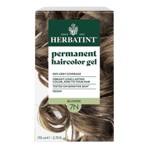 Herbatint Haircolour Gel Μόνιμη Βαφή Μαλλιών Ξανθό 7N, 170ml