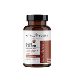 Natural Doctor Healthy Blood Sugar Συμπλήρωμα Διατροφής για την Διατήρηση των Φυσιολογικών Επιπέδων Γλυκόζης στο Αίμα, 90 κάψουλες