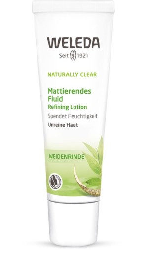 Weleda Naturally Clear Refining Lotion Γαλάκτωμα Προσώπου με Εκχύλισμα Ιτιάς για Ματ Αποτέλεσμα για Δέρμα με Ατέλειες, 30ml