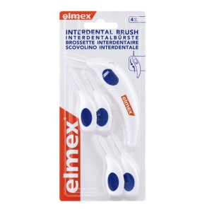 Colgate Total Trial Kit Μεσοδόντια Βουρτσάκια με Λαβή Mixed, 4τμχ