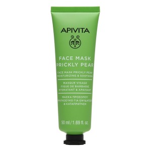 Apivita Prickly Pear Μάσκα Προσώπου Φραγκόσυκο Ενυδάτωση & Καταπράυνση, 50ml