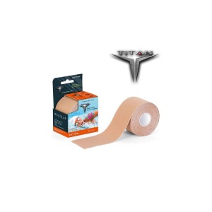 Titan Kinesiology Tape, Ταινία Κινησιολογίας Beige, 5m X 5cm