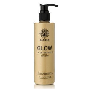 Garden Glow Tiger Sparkle Body Lotion Gold Shimmer Ενυδατικό Γαλάκτωμα Σώματος με Χρυσαφένια Λάμψη, 200ml