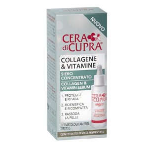 Cera Di Cupra Collagen & Vitamin Serum Συμπυκνωμένος Ορός Προσώπου με Κολλαγόνο & Βιταμίνες, 30ml
