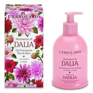 LErbolario Shades of Dahlia Cleansing Gel για Πρόσωπο & Χέρια, 280ml