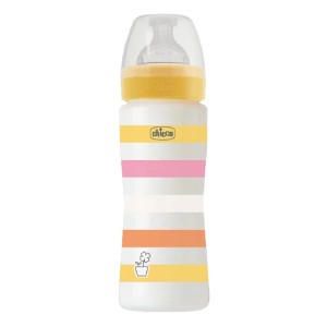 Chicco Bottle Well Being Anti-Colic System Μπιμπερό Πλαστικό 4m+, 330ml