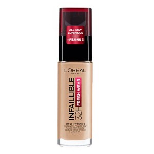 LOreal Paris Makeup Infaillible 32H Fresh Wear Vitamin C 125 Natural Rose, 30ml
