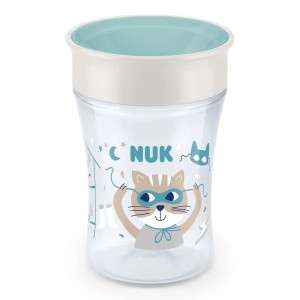 Nuk Evolution Magic Cup Εκπαιδευτικό Ποτηράκι 360° 8m+ Μωβ, 230ml