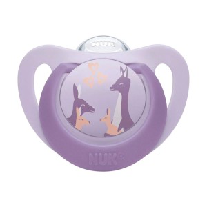 Nuk First Choice Πιπίλα Σιλικόνης Νυκτός με Θήκη για 18-36 μηνών, 1τμχ