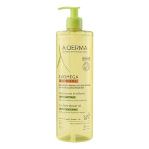 A-Derma Exomega Control Emollient Shower Oil Έλαιο Καθαρισμού Ατοπικό Δέρμα, 750ml