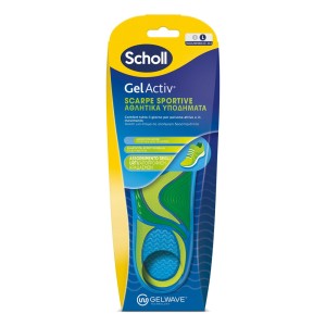 Scholl Gel Activ Scarpe Sportitive Πάτοι για Αθλητικά Υποδήματα, 2τμχ