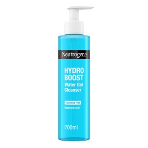 Neutrogena® Hydro Boost Water Gel Cleanser Ενυδατικό Καθαριστικό Προσώπου σε μορφή gel Χωρίς Άρωμα, 200ml