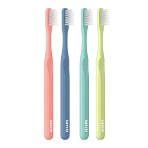 Gum 408 Classic Compact Ultra Soft Οδοντόβουρτσα Πολύ Μαλακή με Μικρή Κεφαλή 1 Τεμάχιο