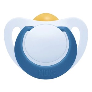 Nuk Star Ορθοδοντική Πιπίλα Latex 18-36m Κίτρινα Λουλούδια, 1τμχ