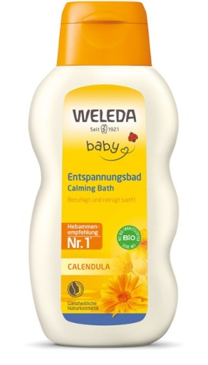 Weleda Calendula Κρεμώδες Βοτανόλουτρο Καλέντουλας για βρέφη & παιδιά, 200ml
