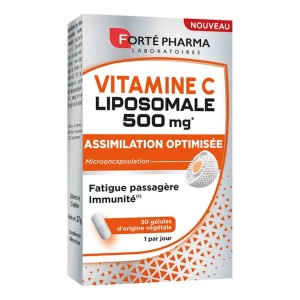 Forte Pharma Vitamin C Liposomal Λιποσωμιακή Βιταμίνη C για Ενέργεια & το Ανοσοποιητικό 500mg, 30 φυτικές κάψουλες