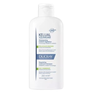 Ducray Kelual Squanorm Oily Dandruff Shampoo Σαμπουάν κατά της Λιπαρής Πιτυρίδας, 200ml