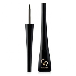Golden Rose Dipliner Liquid Eyeliner Ματιών Μαύρο, 5ml