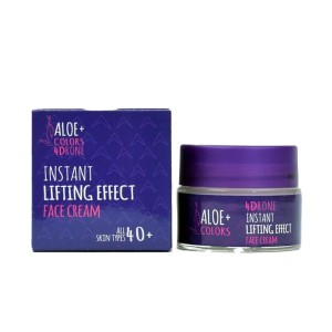 Aloe Colors Instant Lifting Effect Face Cream Κρέμα Προσώπου για Λάμψη & Ανόρθωση, 50ml
