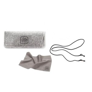 Eyelead Μαλακή Θήκη Γυαλιών με Πανάκι & Κορδόνι, 1τμχ
