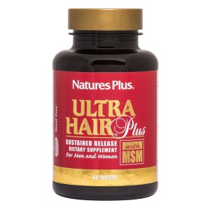 Natures Plus Ultra Hair Plus Φόρμουλα Αναζωογόνησης για τα Μαλλιά, 60tabs