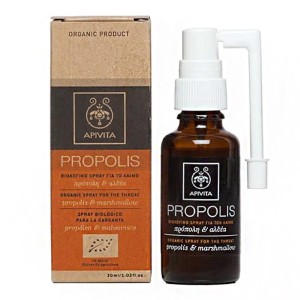 Apivita Propolis Spray με Αλθαία & Πρόπολη για το Κρυολόγημα & τον Ερεθισμένο Λαιμό, 30ml