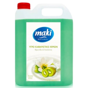 ΜΑΚΙ ΚΑΘΑΡΙΣΤΙΚΟ ΧΕΡΙΩΝ 4lit - (ΓΙΑΣΕΜΙ & ΑΚΤΙΝΙΔΙΟ)