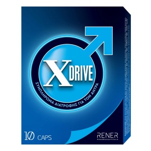 XDrive Food Supplement Συμπλήρωμα Διατροφής για τον Άνδρα, 10κα΄ψουλες