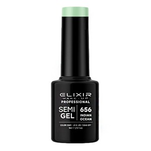 Elixir Semi Gel Ημιμόνιμο Βερνίκι Νυχιών No656 Indian Ocean, 5ml
