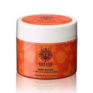 Garden Body Butter Vanilla Βούτυρο Σώματος με Άρωμα Βανίλια, 200ml