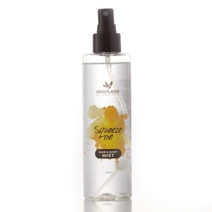 Anaplasis Hair & Body Mist Squeeze Me με Λεμόνι, Περγαμόντο και Musk, 200ml