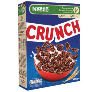 NESTLE CRUNCH ΔΗΜΗΤΡΙΑΚΑ 375gr. - (ΣΟΚΟΛΑΤΑ)