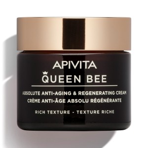 Apivita Queen Bee Absolute Anti- Aging & Regenarating Rich Cream Kρέμα Απόλυτης Αντιγήρανσης & Αναγέννησης Πλούσιας Υφής, 50ml