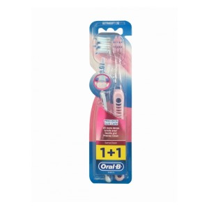 Oral-B SensiClean Precision Gum Care - Extra Soft, Χειροκίνητη Οδοντόβουρτσα Γαλάζιο, 2τμχ (1+1 Δώρο)