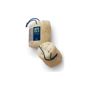 Lifoplus Loofah Natural Ακατέργαστη Λούφα Μικρή 15cm με Κορδόνι, 1 Τεμάχιο