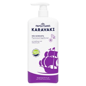 PAPOUTSANIS KARAVAKI ΑΦΡΟΛΟΥΤΡΟ 750ml - (ΜΕΛΙ & ΒΙΟΛΕΤΑ)