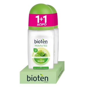 Bioten Promo Αποσμητικό Roll-On Matcha Tea 48h, 100ml
