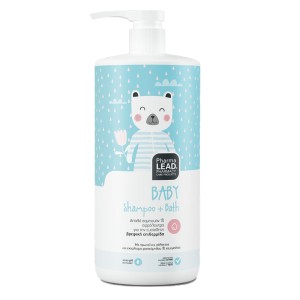 PharmaLead Baby Shampoo & Bath με Πρωτεΐνες Γάλακτος & Εκχυλίσματα Φασκόμηλου & Χαμομηλιού, 1000ml