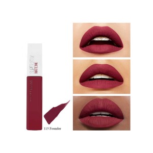 Maybelline Superstay Matte Ink Liquid Lipstick Ματ Κραγιόν 115 Founder, 5ml