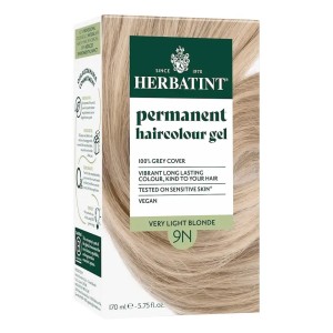 Herbatint Permanent Gel Βαφή Μαλλιών Χωρίς Αμμωνία 9N Ξανθό Μελί, 170ml
