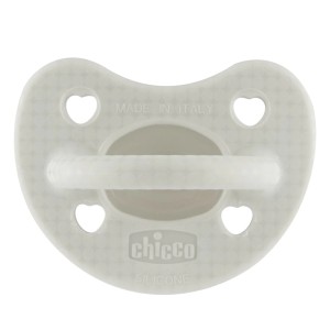 Chicco Physio Forma Luxe Πιπίλα Σιλικόνης 2- 6 Μηνών Γκρί, 1τμχ