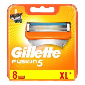 Gillette Fusion5 Ανταλλακτικές Κεφαλές Ξυρίσματος, 8τμχ