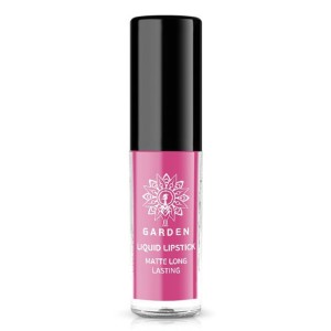 Garden Μini Liquid Lipstick Matte Mini Υγρό Ματ Κραγιόν 04 Vivid Magenta, 2ml