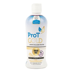 ProT Gold Liquid Protein Νάνο-Υδρολυμένη Πρωτεΐνη Κολλαγόνου, 480ml