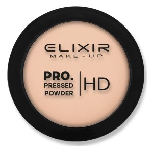 Elixir Make-Up Pro. Matte Pressed Powder HD Πούδρα για Ματ Αποτέλεσμα, No201 Vanilla Ice, 8gr